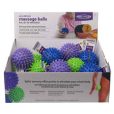 Spiky Massage Balls Displayers of 12
